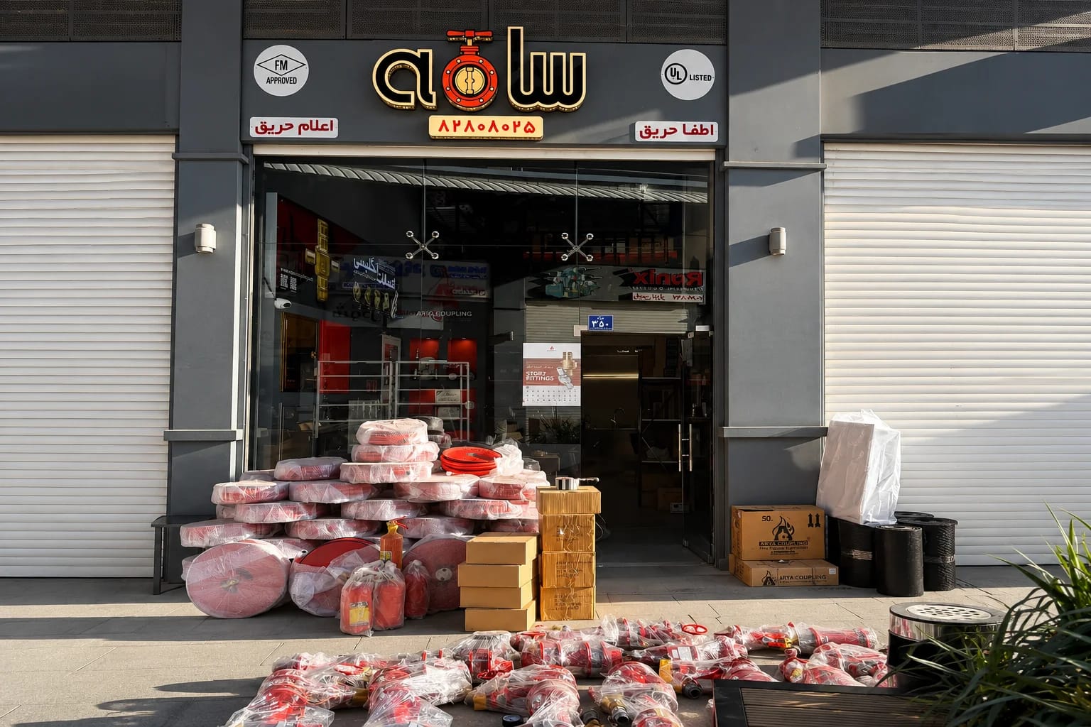 فروشگاه تجهیزات آتشنشانی سامه